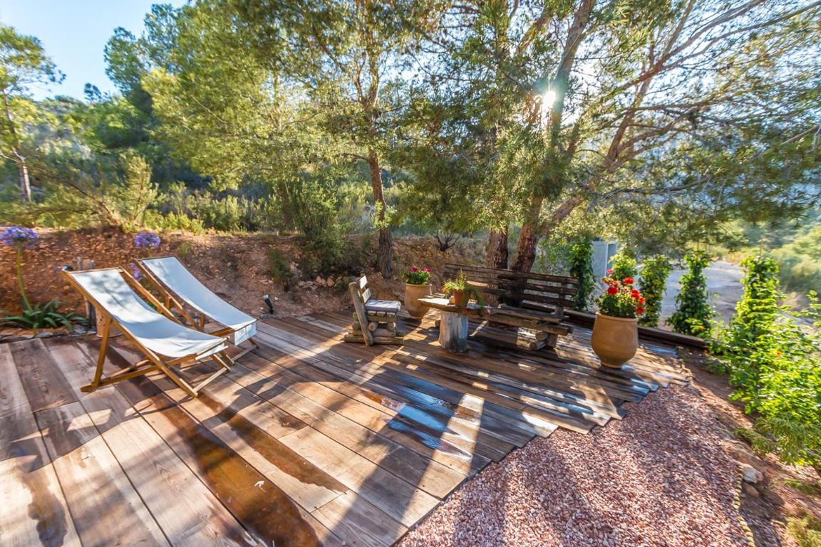 Vila Casita Camino Viejo Aigues Exteriér fotografie